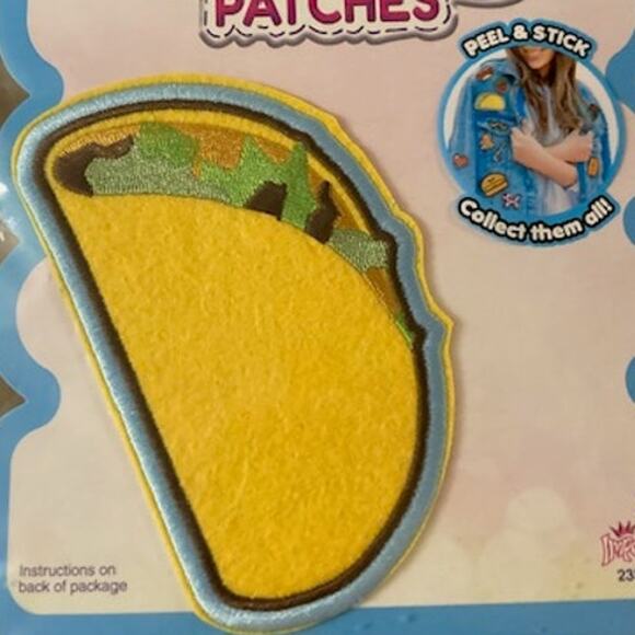 New! Reusable Large TACO Sticky Patch - Picture 2 of 3